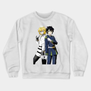 Mika and Yuu - Owari no seraph Crewneck Sweatshirt